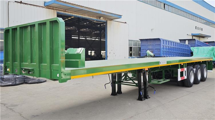 TITAN 2025 New 3 Axle Flatbed Trailer for Sale In Guyana - Semi-remorque châssis: photos 2 TITAN 2025 New 3 Axle Flatbed Trailer for Sale In Guyana - Semi-remorque châssis: photos 2
