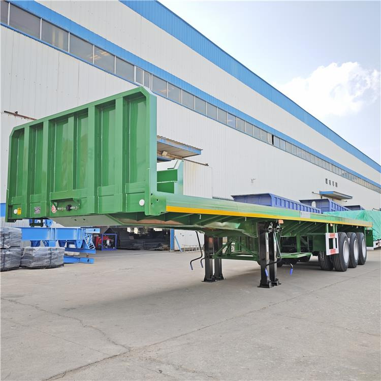 TITAN 2025 New 3 Axle Flatbed Trailer for Sale In Guyana - Semi-remorque châssis: photos 1 TITAN 2025 New 3 Axle Flatbed Trailer for Sale In Guyana - Semi-remorque châssis: photos 1