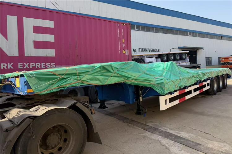 TITAN 3 Axle 80 Ton Low Bed Trailer Price for Sale In Nigeria - Semi-remorque surbaissé: photos 4 TITAN 3 Axle 80 Ton Low Bed Trailer Price for Sale In Nigeria - Semi-remorque surbaissé: photos 4