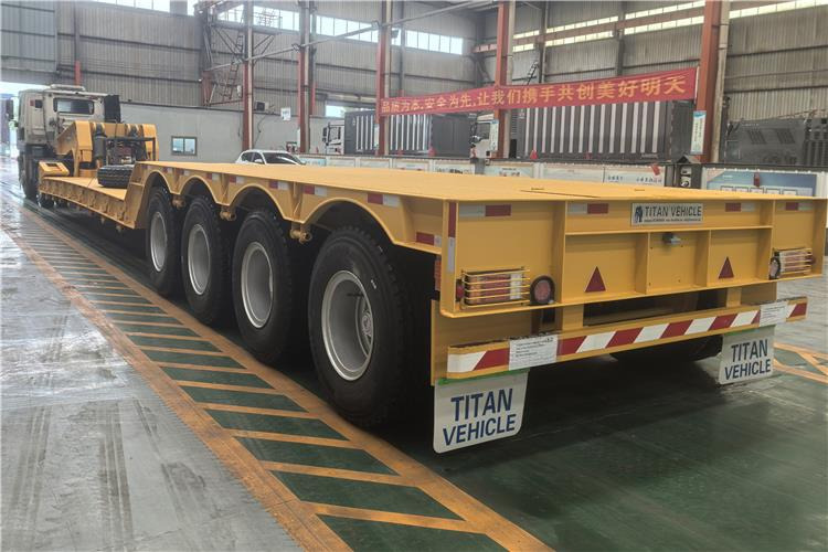 TITAN 4 Axle 100 Ton Removable Gooseneck Trailer for Sale in PNG - Semi-remorque surbaissé: photos 2 TITAN 4 Axle 100 Ton Removable Gooseneck Trailer for Sale in PNG - Semi-remorque surbaissé: photos 2