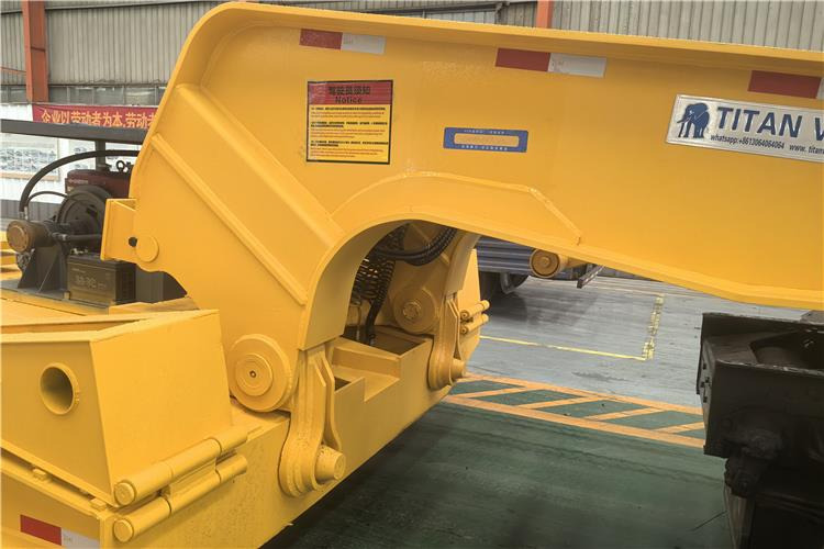 TITAN 4 Axle 100 Ton Removable Gooseneck Trailer for Sale in PNG - Semi-remorque surbaissé: photos 4 TITAN 4 Axle 100 Ton Removable Gooseneck Trailer for Sale in PNG - Semi-remorque surbaissé: photos 4