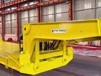 TITAN - Semi-remorque surbaissé: photos 5 TITAN - Semi-remorque surbaissé: photos 5