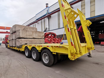 TITAN - Semi-remorque surbaissé: photos 4 TITAN - Semi-remorque surbaissé: photos 4