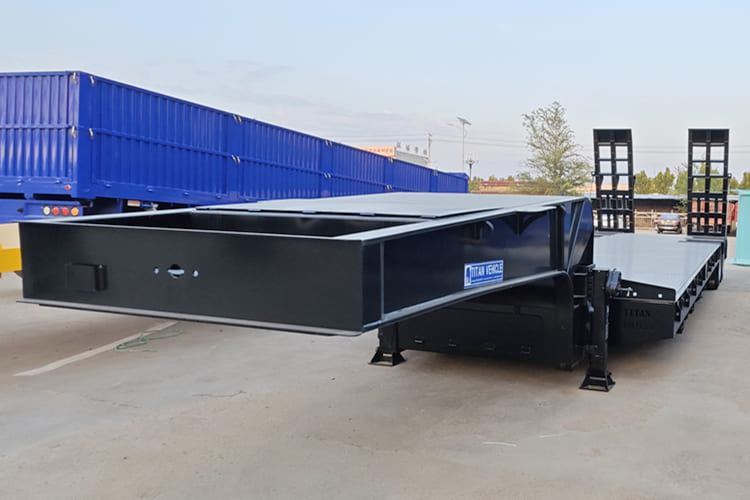 TITAN Low Bed Semi Trailer for Sale in Zambia - Semi-remorque surbaissé: photos 4 TITAN Low Bed Semi Trailer for Sale in Zambia - Semi-remorque surbaissé: photos 4