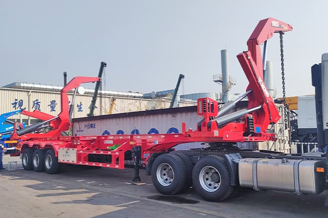 XCMG 20 40Ft Container Side Loader for Sale in Tanzania - Semi-remorque porte-conteneur/ Caisse mobile: photos 1 XCMG 20 40Ft Container Side Loader for Sale in Tanzania - Semi-remorque porte-conteneur/ Caisse mobile: photos 1
