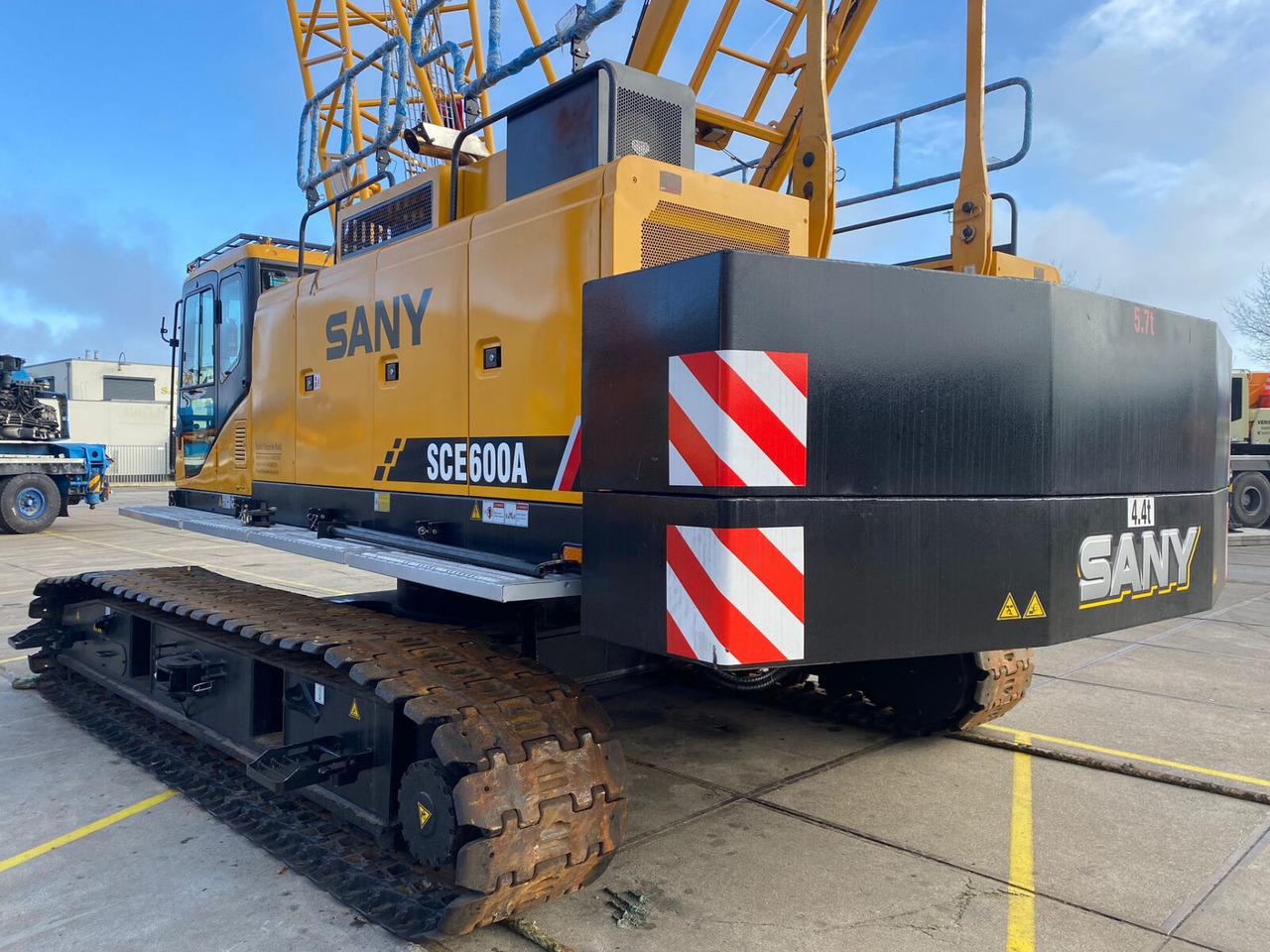 Palfinger-Sany SANY SCE600A - Grue sur chenilles: photos 4 Palfinger-Sany SANY SCE600A - Grue sur chenilles: photos 4