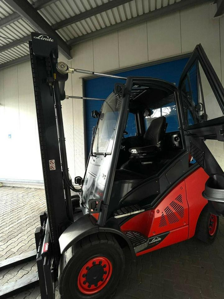 Linde Linde H 50 T - 7.390 h - Seitenschieber/Zinken neu - - Chariot élévateur à gaz: photos 4 Linde Linde H 50 T - 7.390 h - Seitenschieber/Zinken neu - - Chariot élévateur à gaz: photos 4