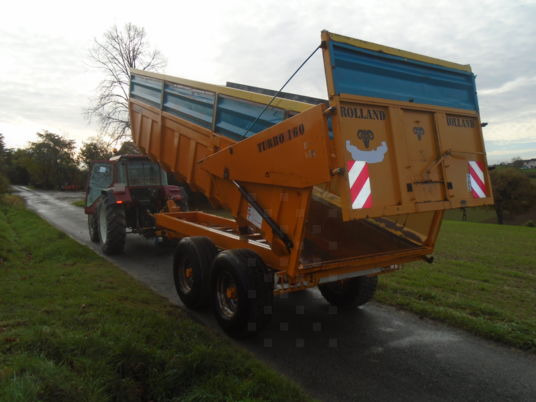 Rolland TURBO 160 - Remorque benne: photos 4 Rolland TURBO 160 - Remorque benne: photos 4