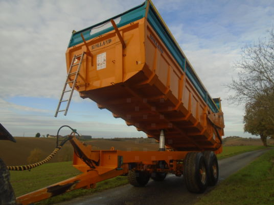 Rolland TURBO 160 - Remorque benne: photos 5 Rolland TURBO 160 - Remorque benne: photos 5