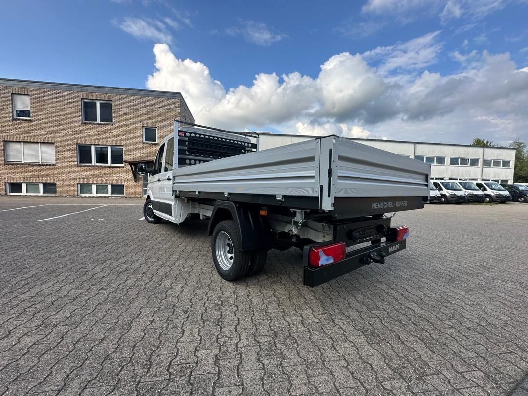 MAN TGE 6.160 Doka L4 Dreiseitenkippe Klima-Navi-AHK - Camion benne: photos 3 MAN TGE 6.160 Doka L4 Dreiseitenkippe Klima-Navi-AHK - Camion benne: photos 3