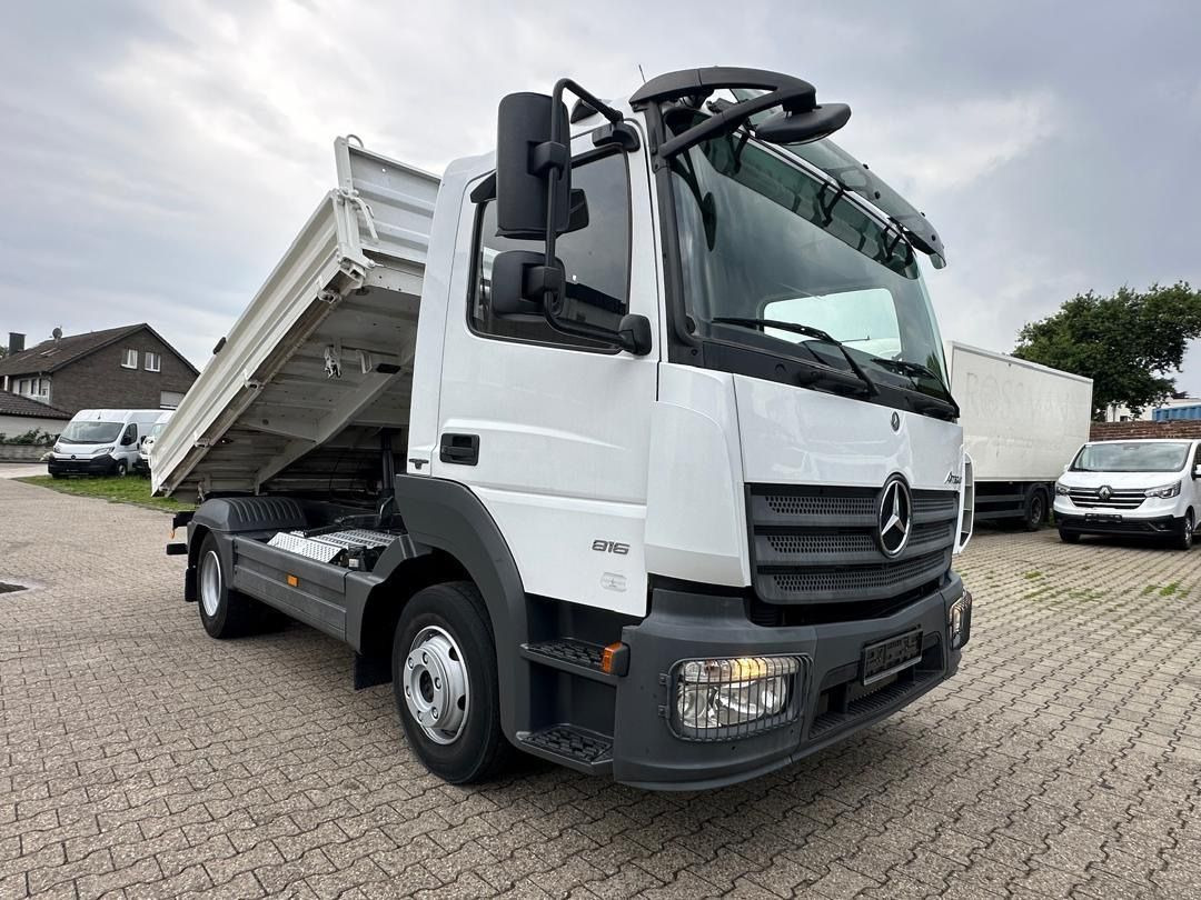 Mercedes-Benz Atego 818 Dreiseitenkipp Vermietung möglich - Camion benne, Camion grue: photos 1 Mercedes-Benz Atego 818 Dreiseitenkipp Vermietung möglich - Camion benne, Camion grue: photos 1