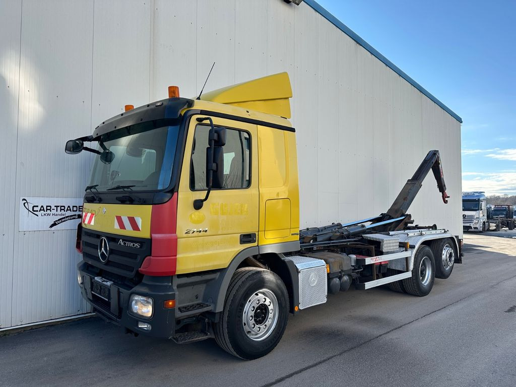 Mercedes-Benz Actros 2744 EEV 3 Pedale Retarder 20T Hacken - Camion ampliroll: photos 1 Mercedes-Benz Actros 2744 EEV 3 Pedale Retarder 20T Hacken - Camion ampliroll: photos 1