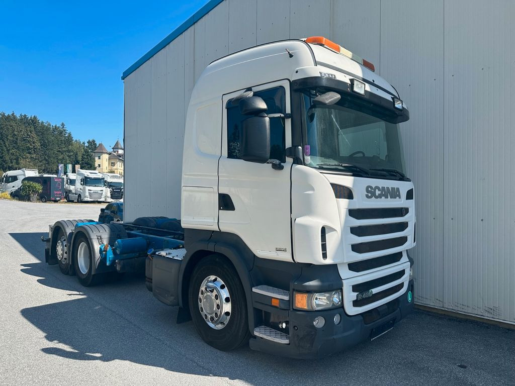 Scania R 480 Opticruise Highline Retarder PTO Standklim - Châssis cabine: photos 2 Scania R 480 Opticruise Highline Retarder PTO Standklim - Châssis cabine: photos 2