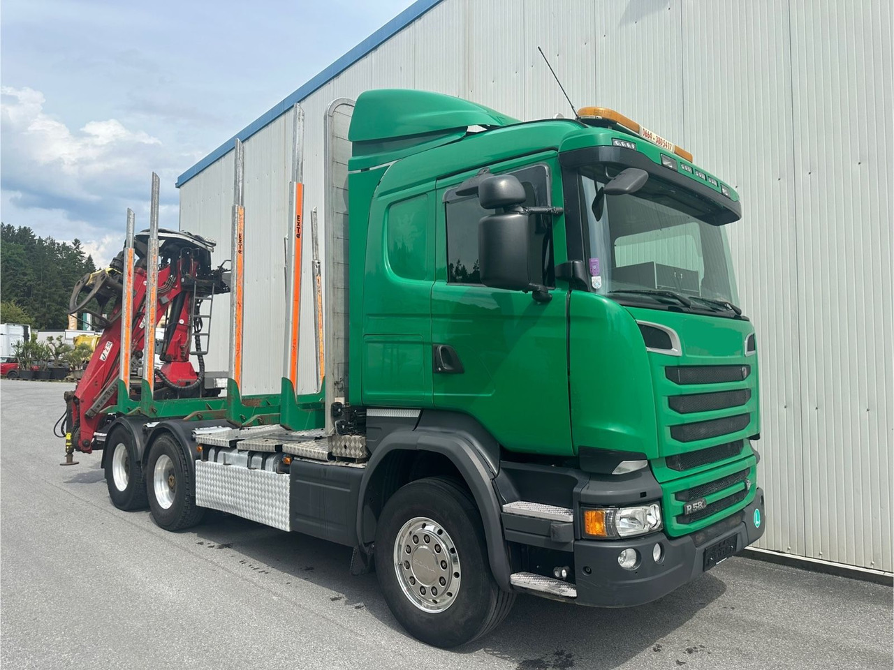 Scania R 580 V8 Penz Kran 2x Telespok - Camion grumier, Camion grue: photos 2 Scania R 580 V8 Penz Kran 2x Telespok - Camion grumier, Camion grue: photos 2