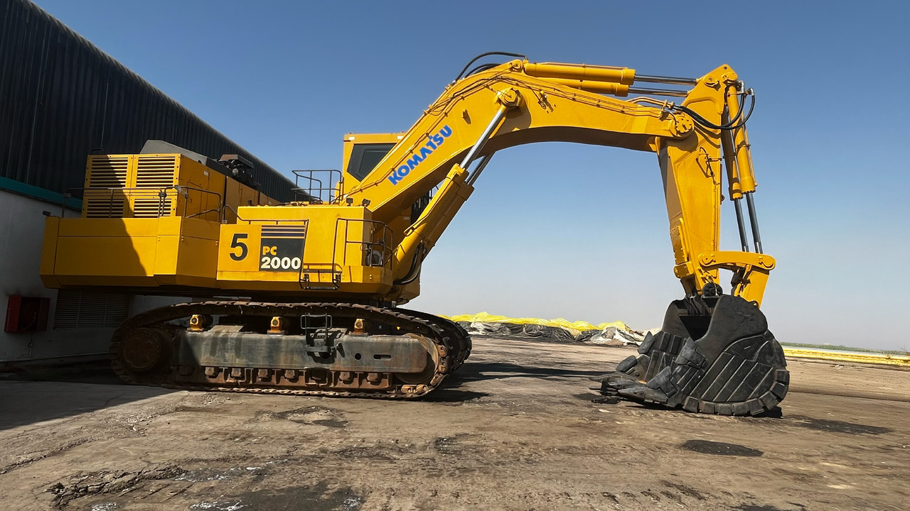 KOMATSU PC2000-8 - Pelle sur chenille: photos 1 KOMATSU PC2000-8 - Pelle sur chenille: photos 1