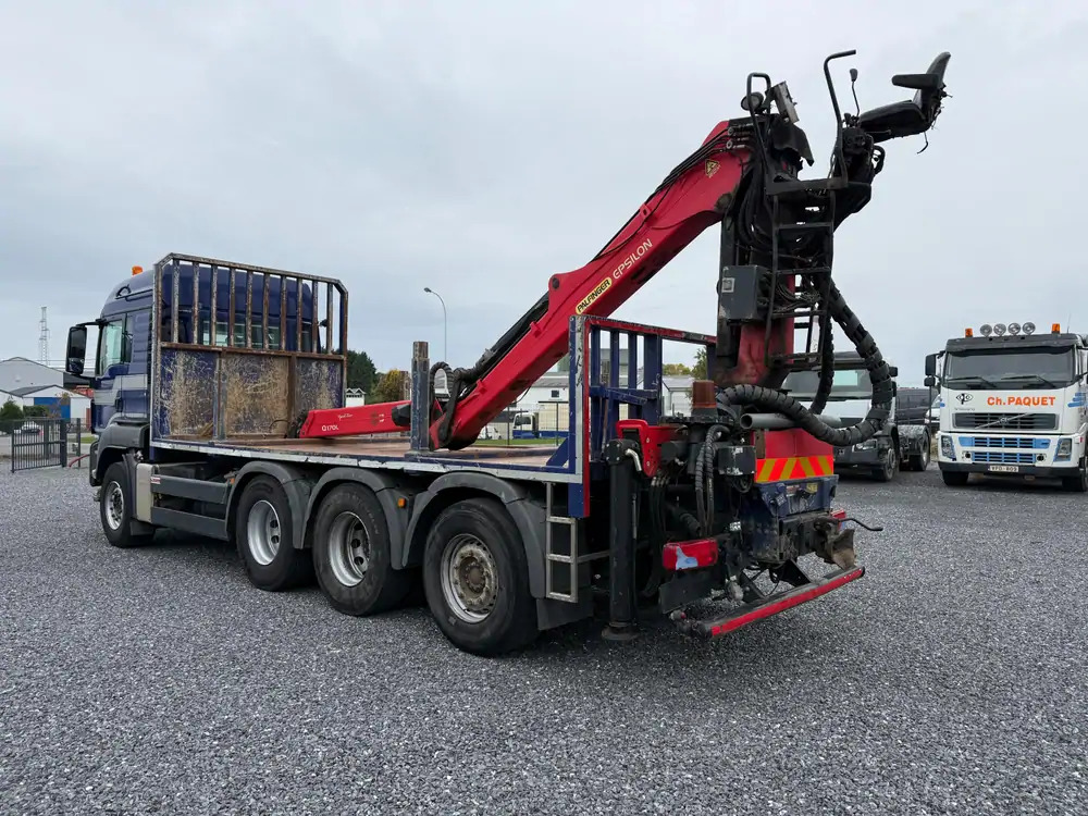 MAN TGS 35.440 *Epsilon Q170L*TRIDEM*Intarder - Camion plateau, Camion grue: photos 3 MAN TGS 35.440 *Epsilon Q170L*TRIDEM*Intarder - Camion plateau, Camion grue: photos 3