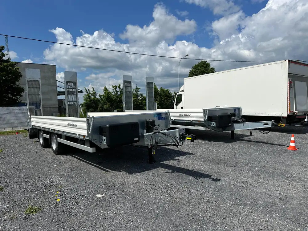 Müller-Mitteltal TA-R21.0 Remorque Müller-Mitteltal 21 tonnes NEUVE, disponible de stock - Remorque porte-engin surbaissée: photos 4 Müller-Mitteltal TA-R21.0 Remorque Müller-Mitteltal 21 tonnes NEUVE, disponible de stock - Remorque porte-engin surbaissée: photos 4