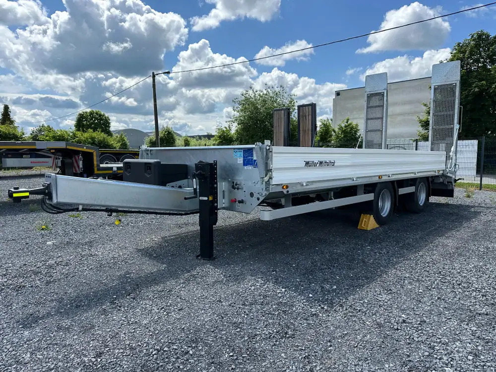 Müller-Mitteltal TA-R21.0 Remorque Müller-Mitteltal 21 tonnes NEUVE, disponible de stock - Remorque porte-engin surbaissée: photos 3 Müller-Mitteltal TA-R21.0 Remorque Müller-Mitteltal 21 tonnes NEUVE, disponible de stock - Remorque porte-engin surbaissée: photos 3