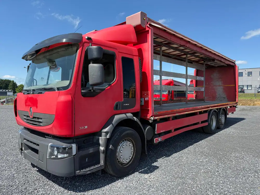 Renault Premium *451.000 km*Hayon 2500 kg*Full pneumatique*Euro5 - Camion à rideaux coulissants: photos 1 Renault Premium *451.000 km*Hayon 2500 kg*Full pneumatique*Euro5 - Camion à rideaux coulissants: photos 1