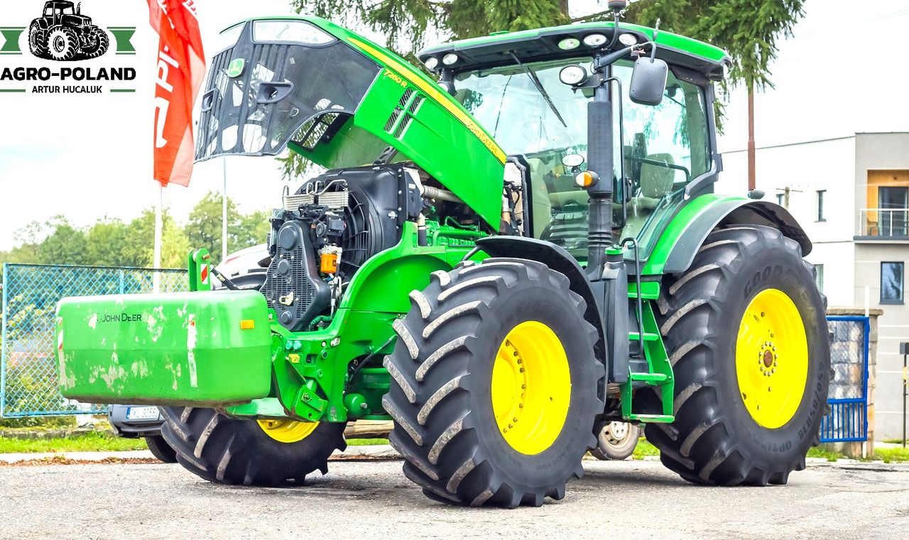 Tracteur agricole JOHN DEERE 7260 R - 8.515 h - WOM - TUZ - 2013 ROK: photos 9