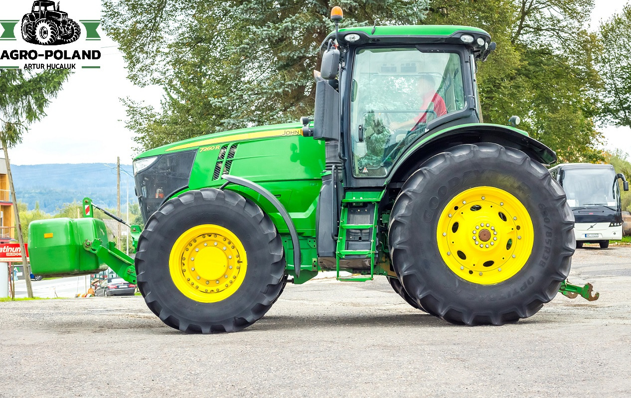 Tracteur agricole JOHN DEERE 7260 R - 8.515 h - WOM - TUZ - 2013 ROK: photos 6