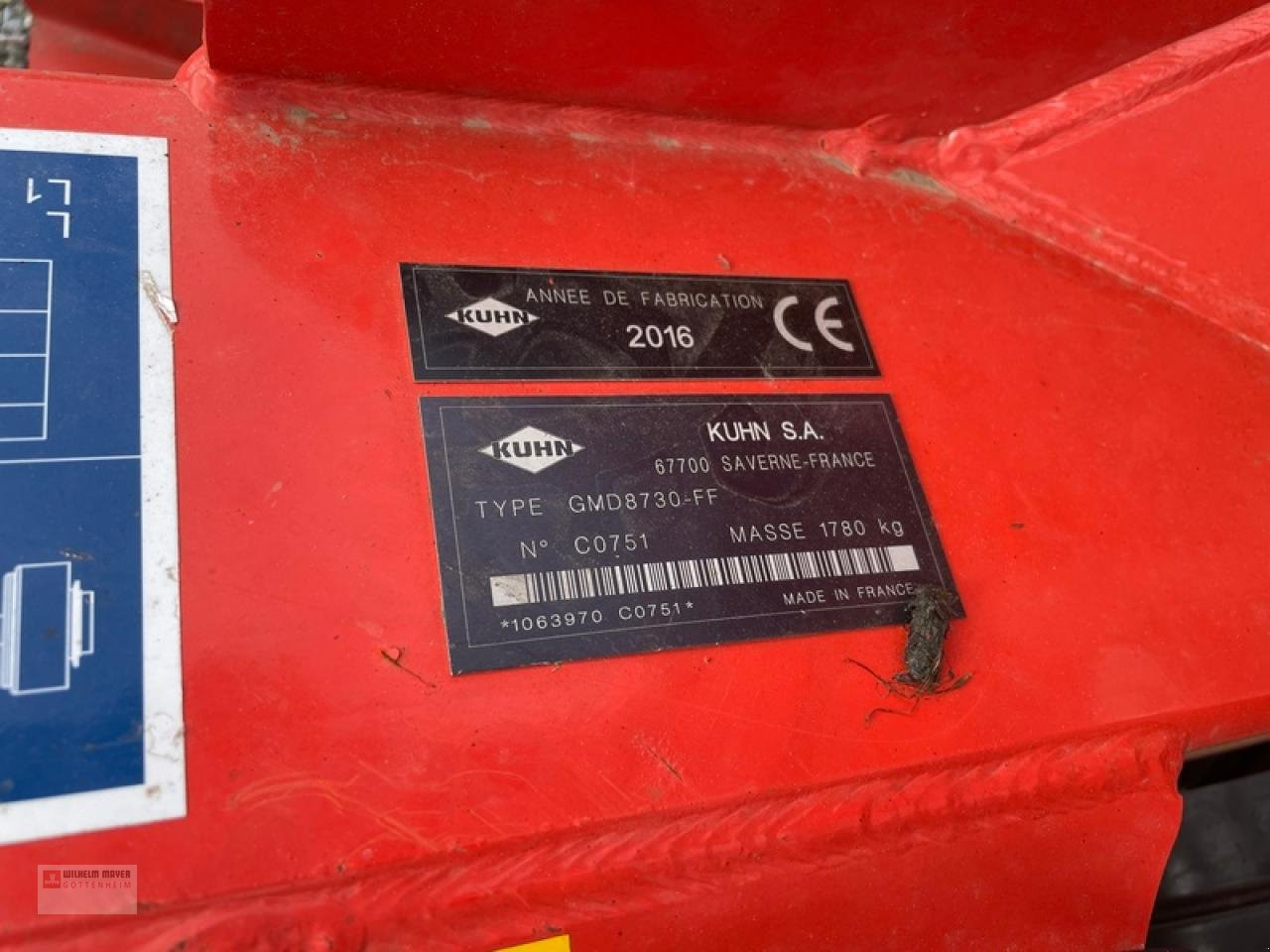 Faucheuse Kuhn GMD 8730-FF: photos 7