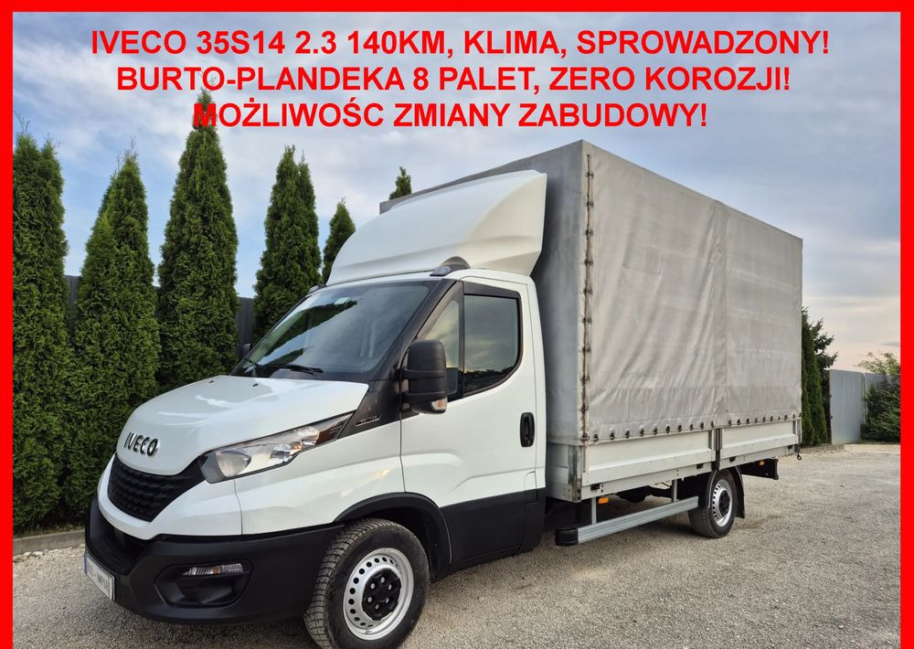 Iveco 35s14 140KM - Véhicule utilitaire plateau baché: photos 2 Iveco 35s14 140KM - Véhicule utilitaire plateau baché: photos 2