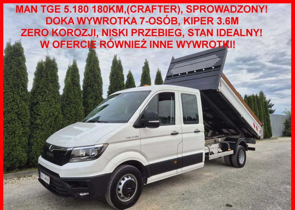 MAN MAN TGE 5.180 180KM - Véhicule utilitaire benne: photos 2 MAN MAN TGE 5.180 180KM - Véhicule utilitaire benne: photos 2