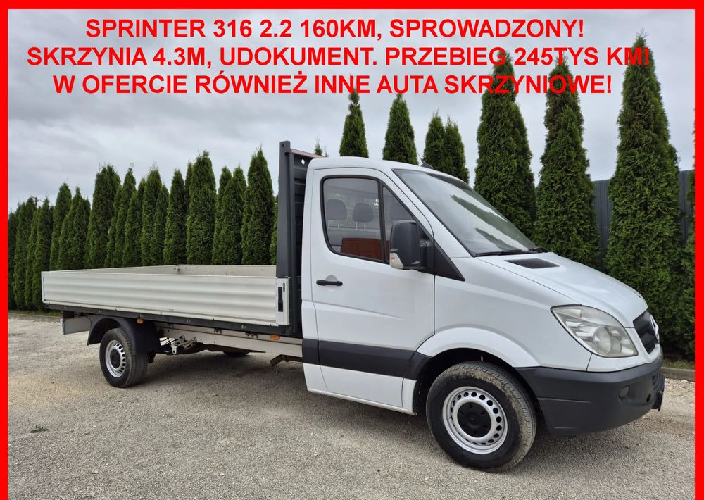 Mercedes-Benz 316CDI 2.2 160KM - Fourgon plateau: photos 1 Mercedes-Benz 316CDI 2.2 160KM - Fourgon plateau: photos 1