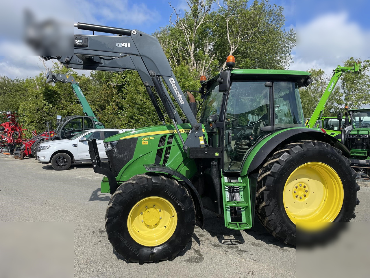 2015 JOHN DEERE 6110RC - Tracteur agricole: photos 1 2015 JOHN DEERE 6110RC - Tracteur agricole: photos 1