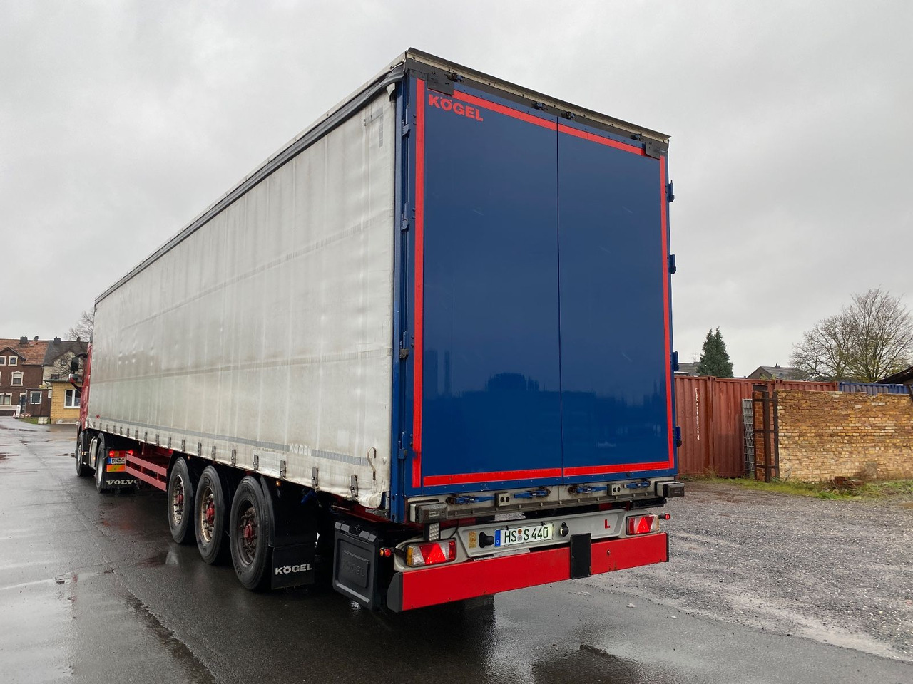 Kögel 3-achs Curtainsider / Edscha/Lenkachse/RSAB - Semi-remorque rideaux coulissants: photos 2 Kögel 3-achs Curtainsider / Edscha/Lenkachse/RSAB - Semi-remorque rideaux coulissants: photos 2