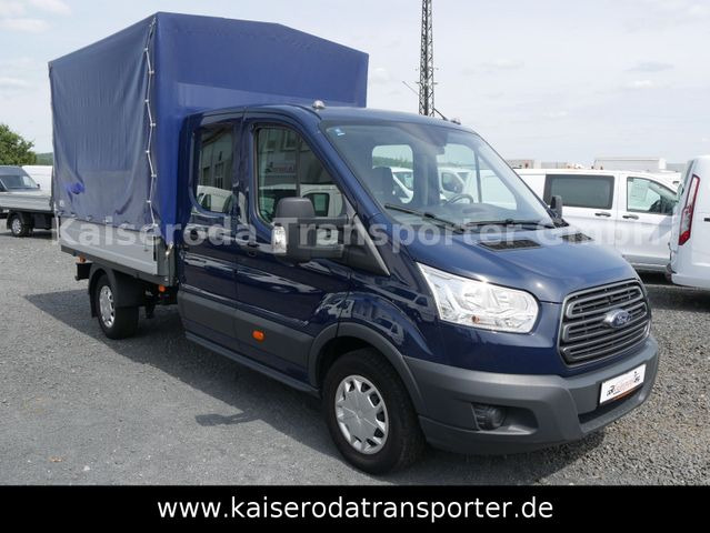 Ford Transit 350 L3 HA DoKa 7-Si. Pr.-Plane Klima AHK - Véhicule utilitaire plateau baché: photos 3 Ford Transit 350 L3 HA DoKa 7-Si. Pr.-Plane Klima AHK - Véhicule utilitaire plateau baché: photos 3