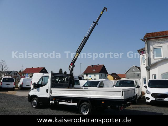 Iveco Daily 40c15 HA Pritsche Kran Hiab 995Kg Klima - Fourgon plateau: photos 1 Iveco Daily 40c15 HA Pritsche Kran Hiab 995Kg Klima - Fourgon plateau: photos 1