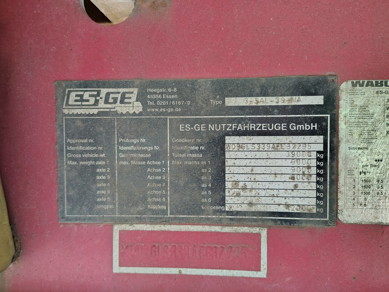 Semi-remorque plateau ES-GE 3-sal-39-na: photos 11