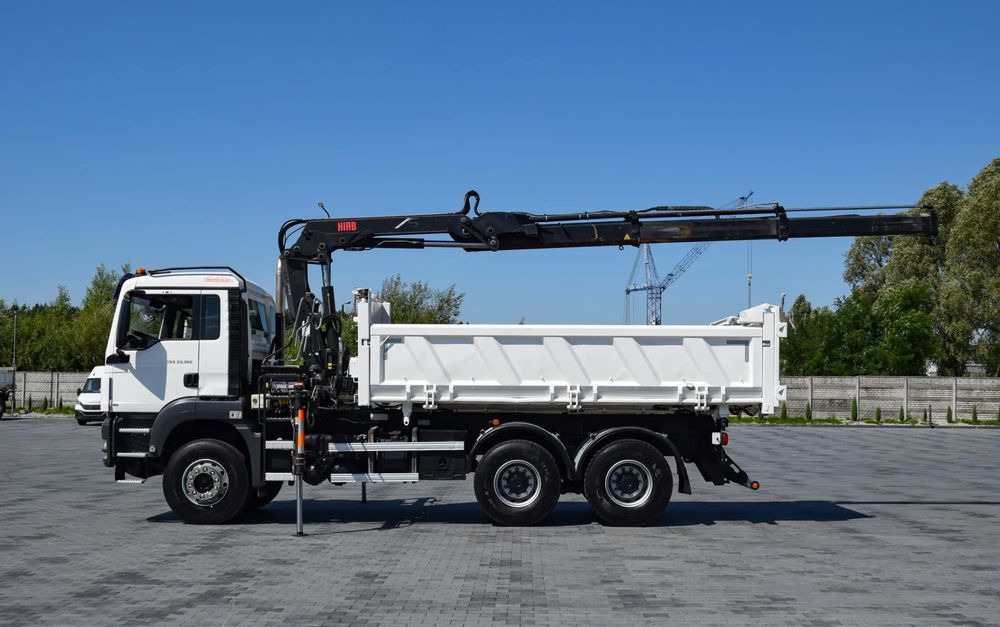 MAN TGS 33.360 / 6x4 / HDS HIAB 122 E-2 HIDUO / STEROWANIE RADIOWE / WYWROTKA / HYDROBURTA / AUTOMAT / KLIMA / TEMPOMAT / KAMERA COFANIA / SPROWADZONY - Camion benne: photos 5 MAN TGS 33.360 / 6x4 / HDS HIAB 122 E-2 HIDUO / STEROWANIE RADIOWE / WYWROTKA / HYDROBURTA / AUTOMAT / KLIMA / TEMPOMAT / KAMERA COFANIA / SPROWADZONY - Camion benne: photos 5