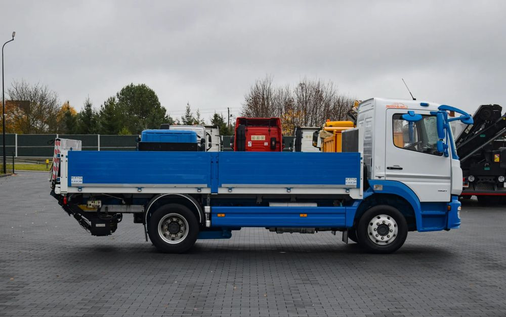 Mercedes-Benz ATEGO 1521 / EURO 6 / SKRZYNIA 5 M / WINDA ANTEO / PODUSZKI NA TYLNEJ OSI / KLIMA / TEMPOMAT / ALUFELGI / SERWISOWANY / SPROWADZONY - Camion plateau: photos 4 Mercedes-Benz ATEGO 1521 / EURO 6 / SKRZYNIA 5 M / WINDA ANTEO / PODUSZKI NA TYLNEJ OSI / KLIMA / TEMPOMAT / ALUFELGI / SERWISOWANY / SPROWADZONY - Camion plateau: photos 4