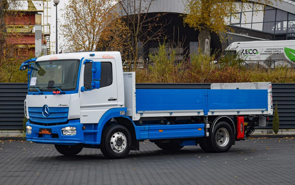 Mercedes-Benz ATEGO 1521 / EURO 6 / SKRZYNIA 5 M / WINDA ANTEO / PODUSZKI NA TYLNEJ OSI / KLIMA / TEMPOMAT / ALUFELGI / SERWISOWANY / SPROWADZONY - Camion plateau: photos 1 Mercedes-Benz ATEGO 1521 / EURO 6 / SKRZYNIA 5 M / WINDA ANTEO / PODUSZKI NA TYLNEJ OSI / KLIMA / TEMPOMAT / ALUFELGI / SERWISOWANY / SPROWADZONY - Camion plateau: photos 1