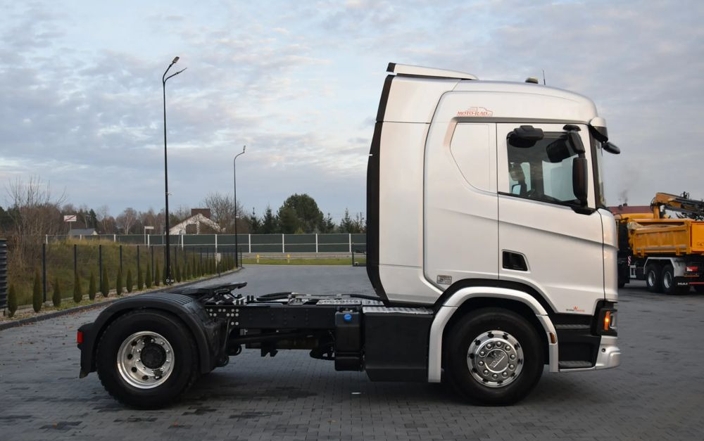 Scania R450 / HYDRAULIKA / RETARDER / ACC / KLIMA / FULL LEDY / ALUFELGI / SERWISOWANA / SPROWADZONA - Tracteur routier: photos 4 Scania R450 / HYDRAULIKA / RETARDER / ACC / KLIMA / FULL LEDY / ALUFELGI / SERWISOWANA / SPROWADZONA - Tracteur routier: photos 4