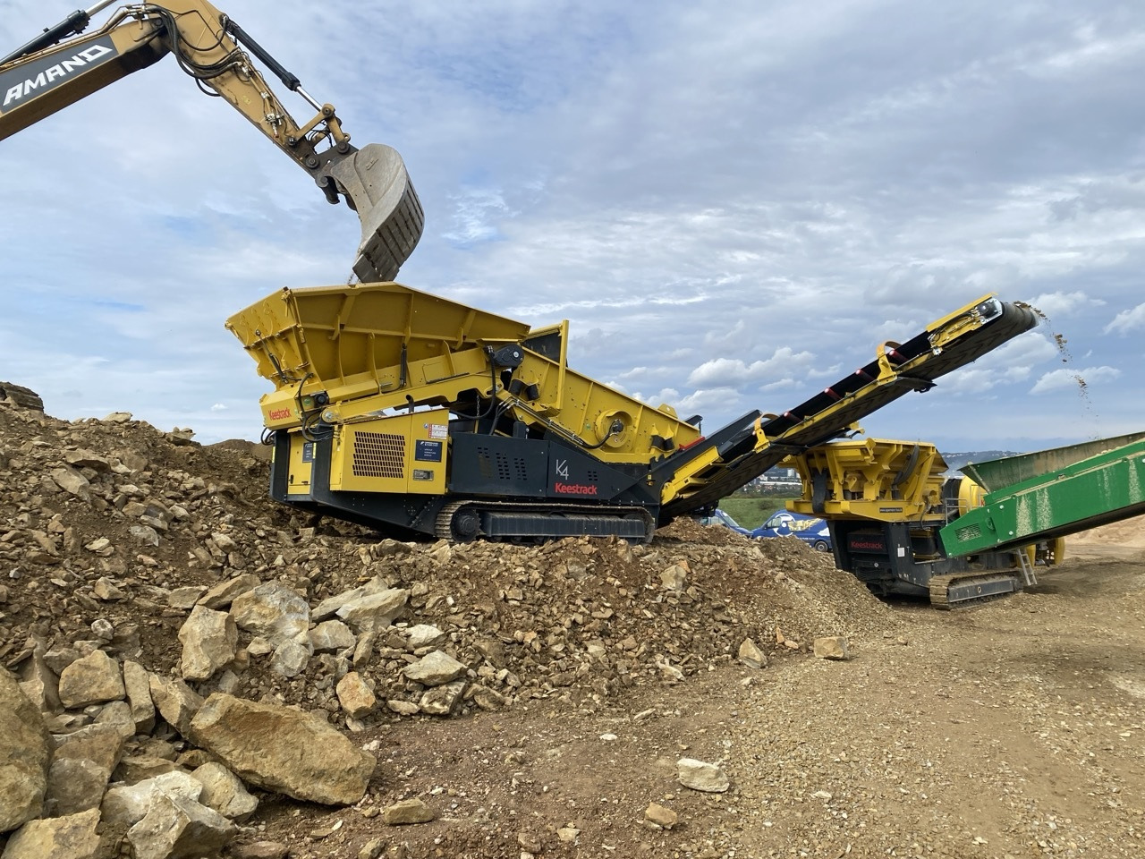 Keestrack K4 - Siebanlage - Crible: photos 2 Keestrack K4 - Siebanlage - Crible: photos 2