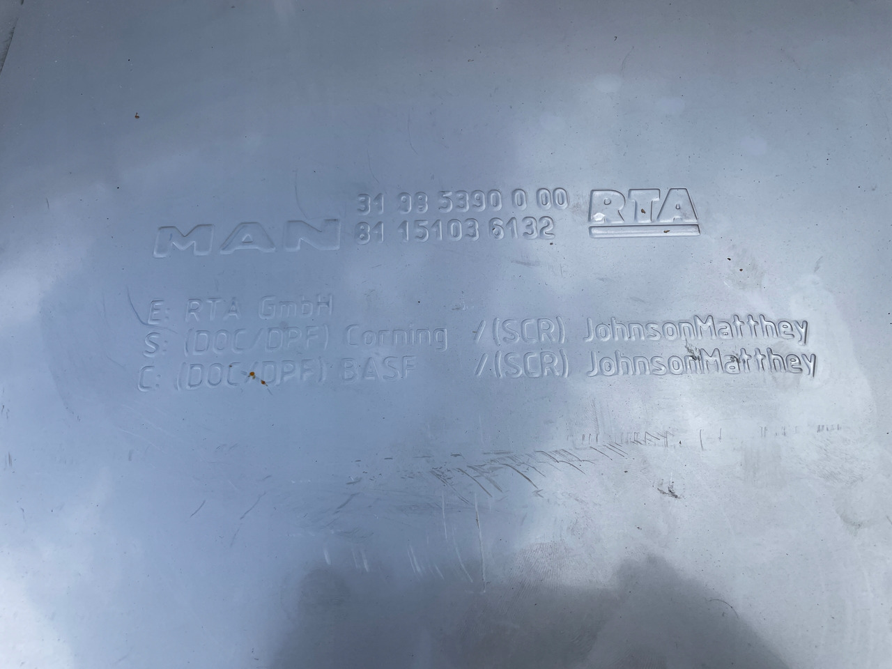 KATALIZATOR MAN TGX TGS EURO 6 DPF TŁUMIK WYDECH 81151036132 - Tube d'echappement pour Camion: photos 5 KATALIZATOR MAN TGX TGS EURO 6 DPF TŁUMIK WYDECH 81151036132 - Tube d'echappement pour Camion: photos 5