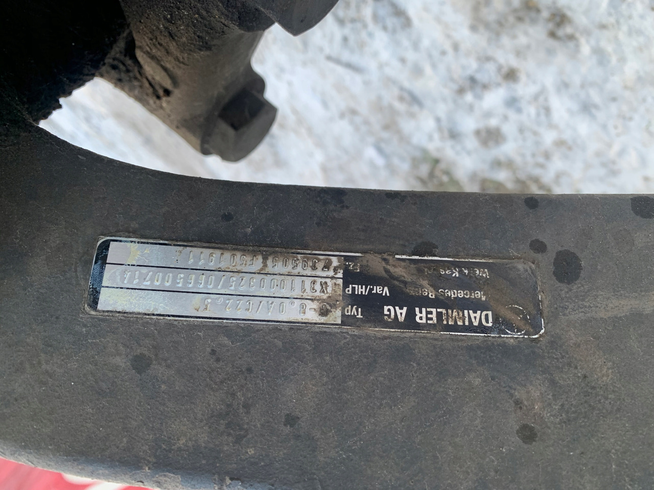 OŚ PRZEDNIA MERCEDES ACTROS MP4 ANTOS F-8.0/C22.5 - Essieu avant pour Camion: photos 2 OŚ PRZEDNIA MERCEDES ACTROS MP4 ANTOS F-8.0/C22.5 - Essieu avant pour Camion: photos 2