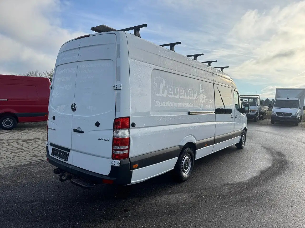 Fourgon utilitaire, Utilitaire double cabine Mercedes-Benz Sprinter 319 CDI Maxi Lang XXL Extralang Mixto: photos 6