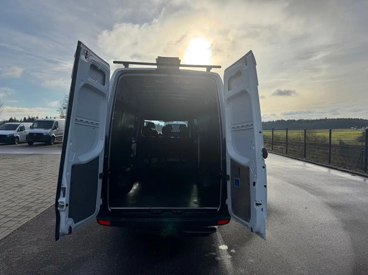 Fourgon utilitaire, Utilitaire double cabine Mercedes-Benz Sprinter 319 CDI Maxi Lang XXL Extralang Mixto: photos 8