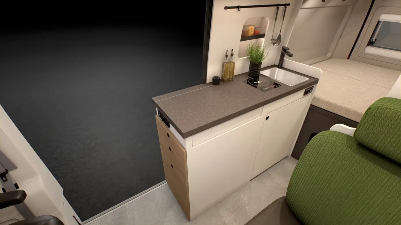 Wohnmobil Bürstner Papillon CV neues Modell - Fourgon aménagé: photos 4 Wohnmobil Bürstner Papillon CV neues Modell - Fourgon aménagé: photos 4