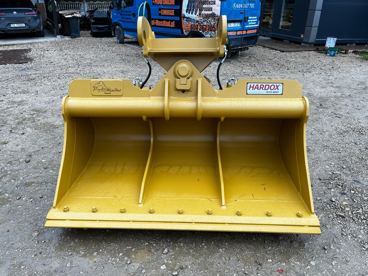 Łyżka skarpowa hydraulicznie uchylna - Godet pour pelle: photos 2 Łyżka skarpowa hydraulicznie uchylna - Godet pour pelle: photos 2