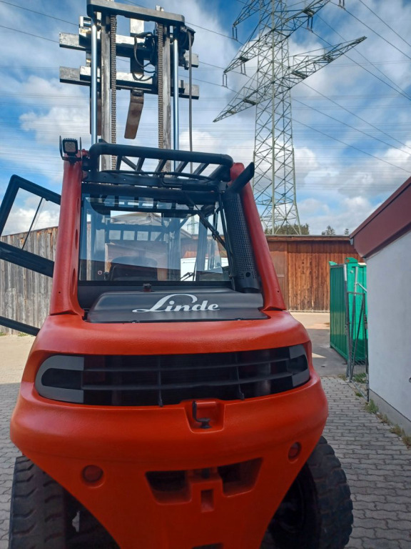 Gebrauchter Stapler Linde H 50 D - 03 - Chariot élévateur diesel: photos 4 Gebrauchter Stapler Linde H 50 D - 03 - Chariot élévateur diesel: photos 4