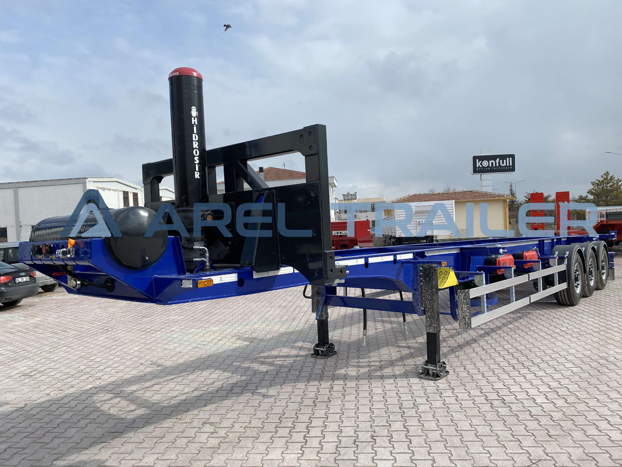 AREL TRAILER 40 FT TIPPING CONTAINER TRAILER - Semi-remorque porte-conteneur/ Caisse mobile: photos 3 AREL TRAILER 40 FT TIPPING CONTAINER TRAILER - Semi-remorque porte-conteneur/ Caisse mobile: photos 3