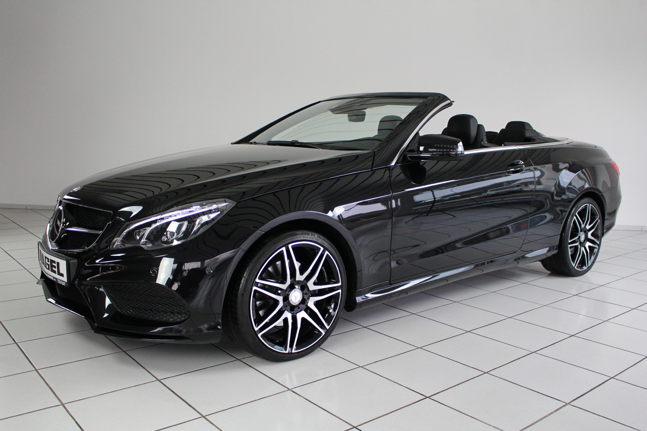 Mercedes-Benz E 350 Cabrio BlueTec /d 9G-TRONIC Night - Cabriolet: photos 1 Mercedes-Benz E 350 Cabrio BlueTec /d 9G-TRONIC Night - Cabriolet: photos 1