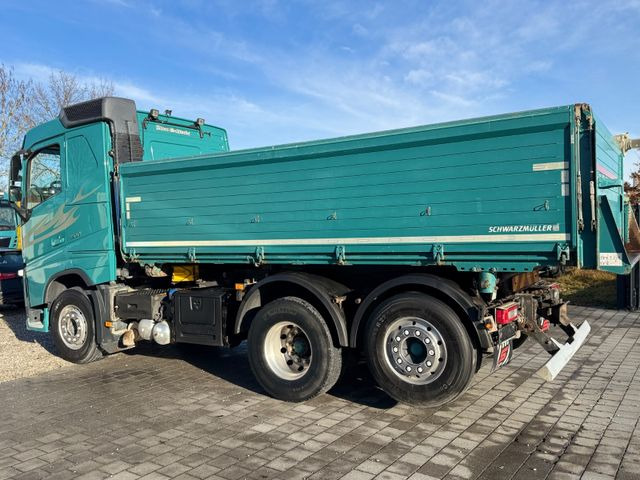 Camion benne Volvo FH-500*SCHWARZMÜLLER*3-SEITENKIPPER*CHROM*TÜV: photos 11