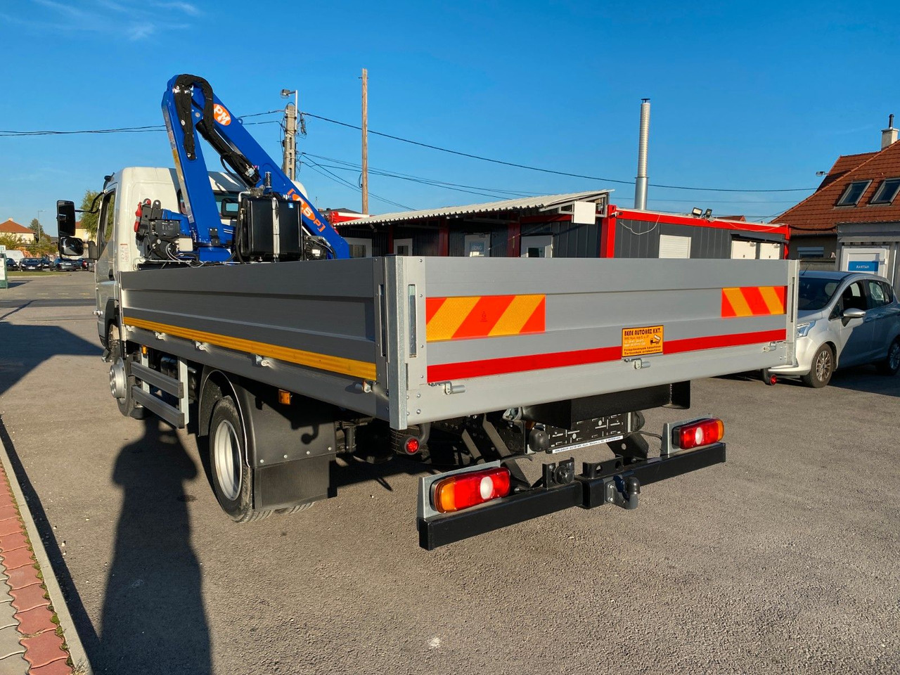 Fourgon plateau Mitsubishi FUSO CANTER 6C18 4WD PRITSCHE+PM 6522P KRAN: photos 13